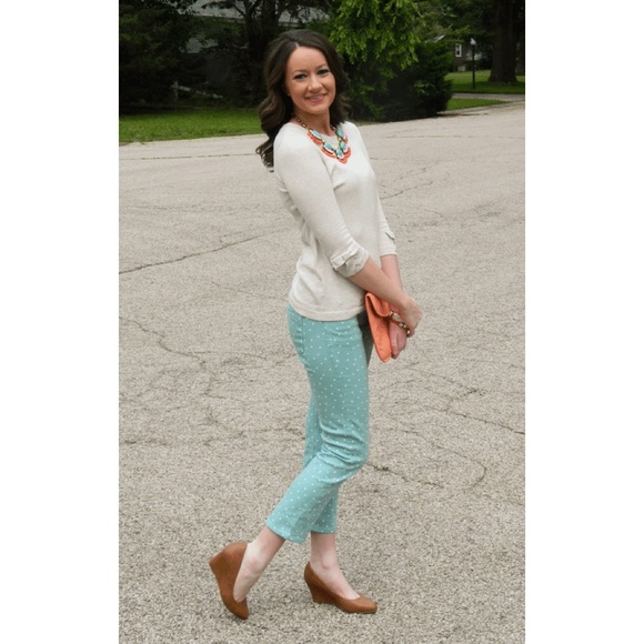 J. Crew Pants - {HP} • J. Crew Polka Dot Pant •
