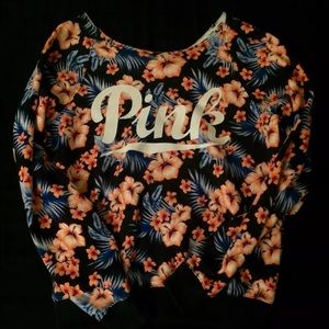 ❌SOLD❌ Victoria's Secret Pink Floral Sweater