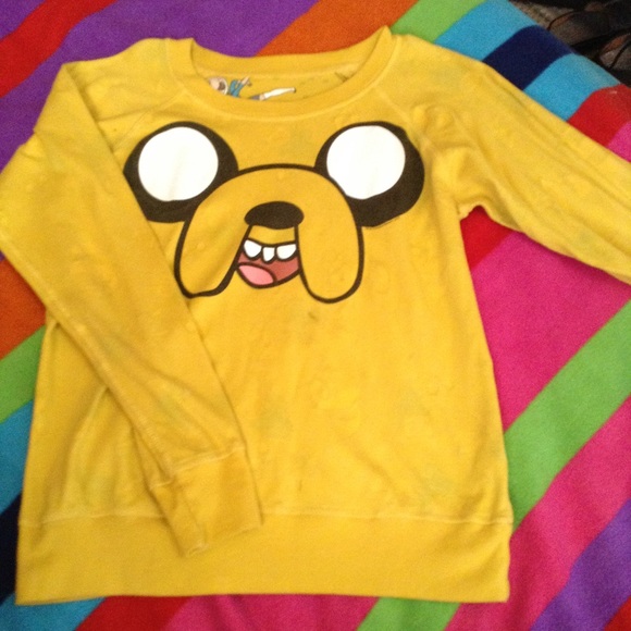 Reversible Adventure Time sweater!