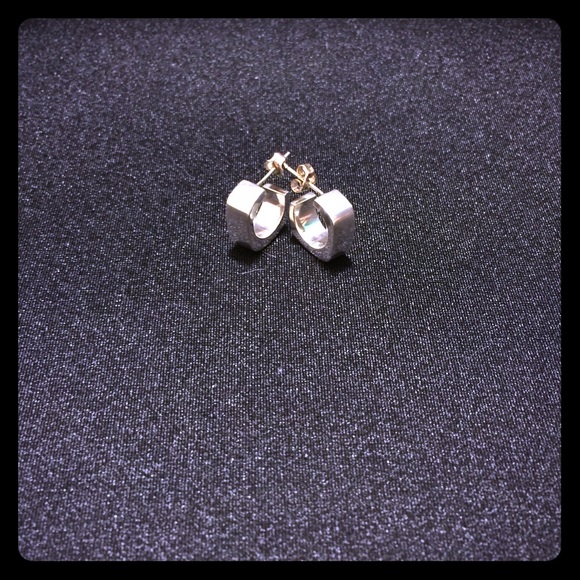 🚫SOLD🚫Sterling Silver Hoop Earrings