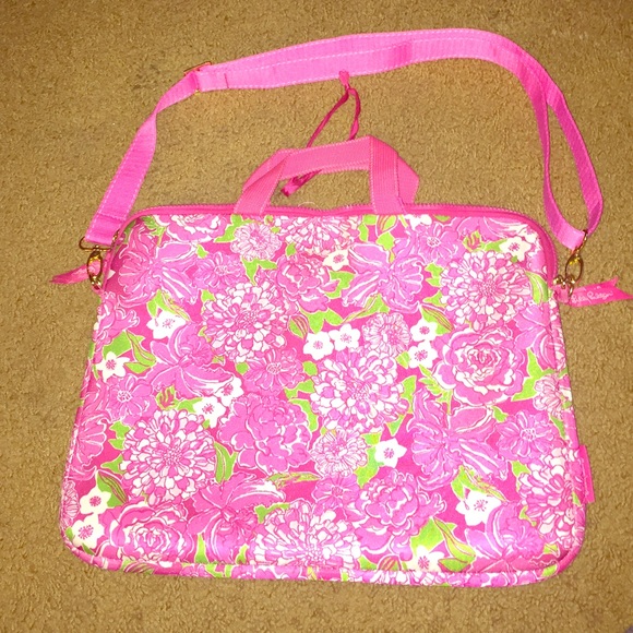 "Mays Flower" Lilly Pulitzer 15" Laptop Bag