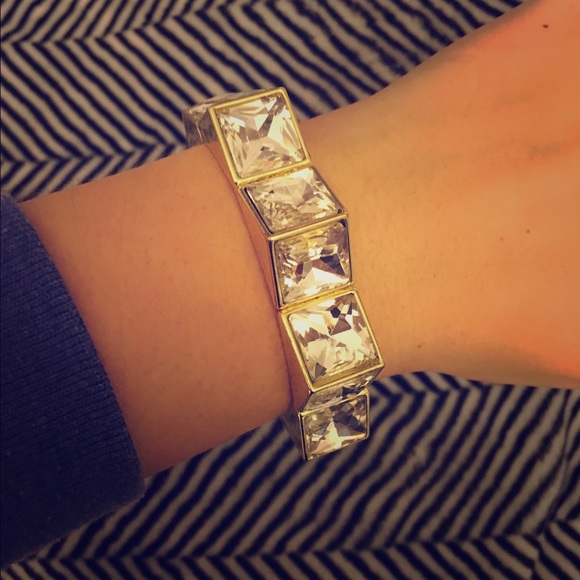 Gold sparkling bracelet