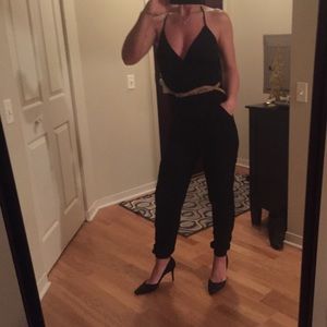 Black Tobi jumpsuit.  Size small