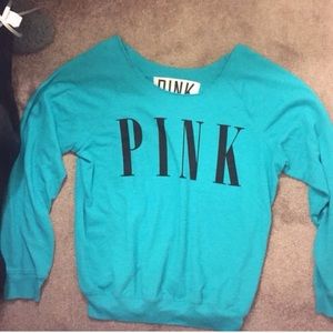 Oversized Pink VS sweatshirt🛍