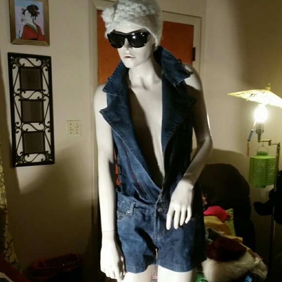 DENIM JUMPSUIT
