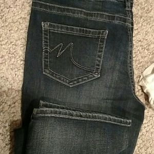 Maurice's straight cut jeans