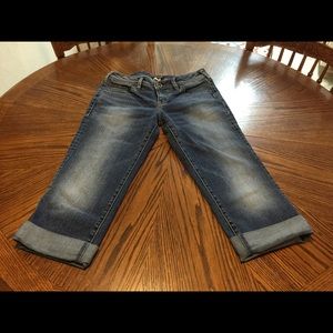 Silver brand capri's