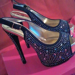 Bling out high heel