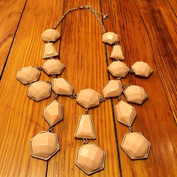 Pink Waterfall Necklace