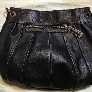 Tignanelli black leather purse