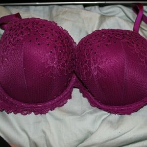 Reese Embellished Lace Pushup Bra