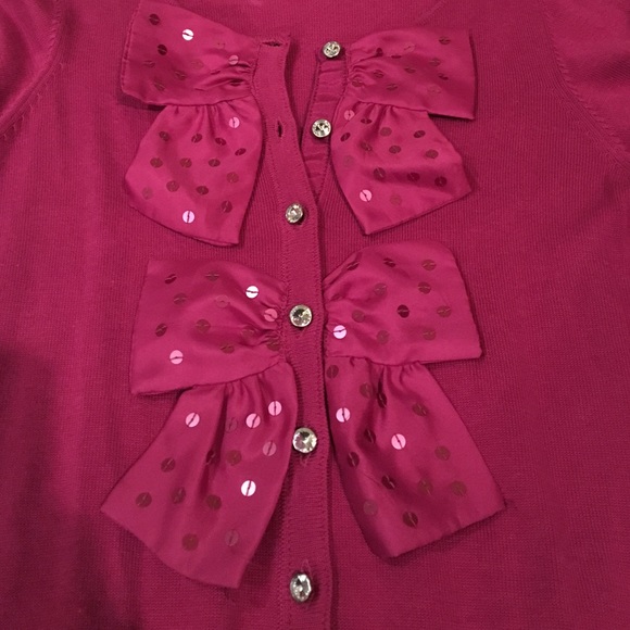 Pink short sleeve cardigan - Picture 2 of 3