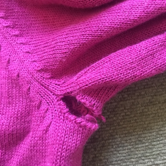 Pink short sleeve cardigan - Picture 3 of 3