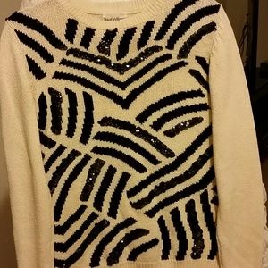 Sweater    with a little sequin