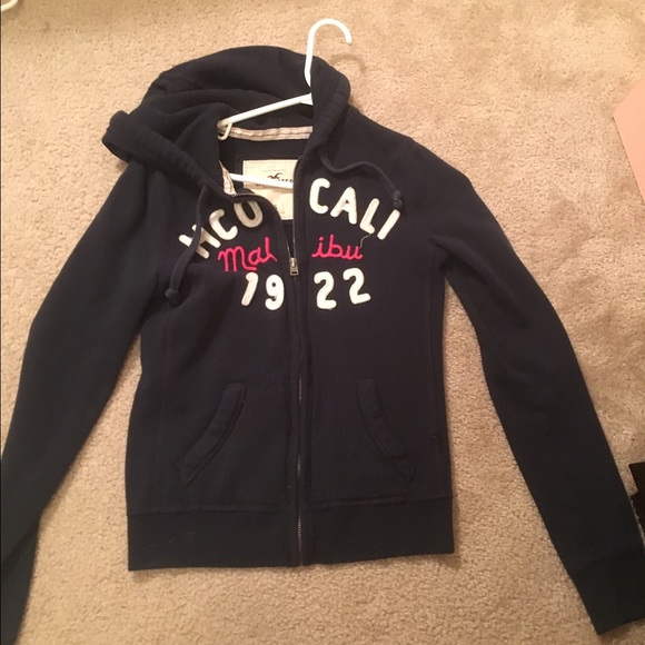 Hollister Zip Up Hoodie