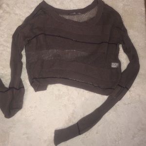 Cropped sweater