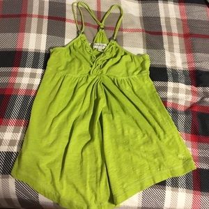 Abercrombie flowy racer back tank