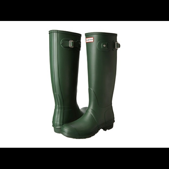 Hunter Shoes - Hunter Boots Original Tall- Hunter Green