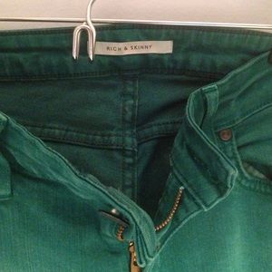 rich and Skinny green pants
