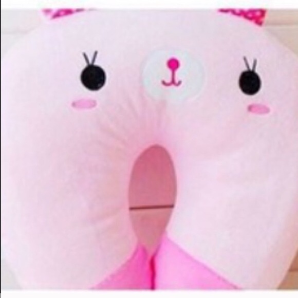 Pink Rabbit Pillow - Picture 2 of 4
