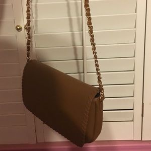 Simple Brown Crossbody Bag