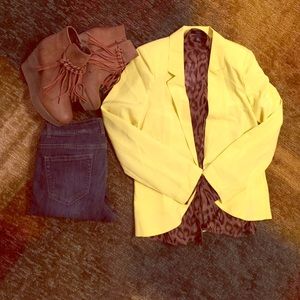 Yellow Blazer