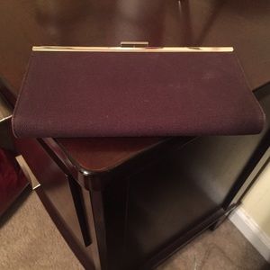 Banana republic brown clutch!