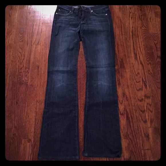 7 For All Mankind Denim Bootcut Jeans - Picture 1 of 3