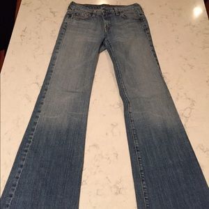 7 for all  Mankind Wide-Bottomed Jeans