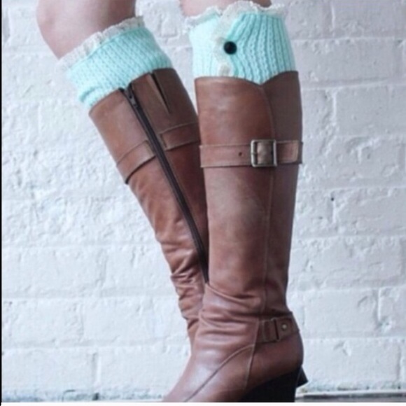 Mint Legwarmers - Picture 2 of 4