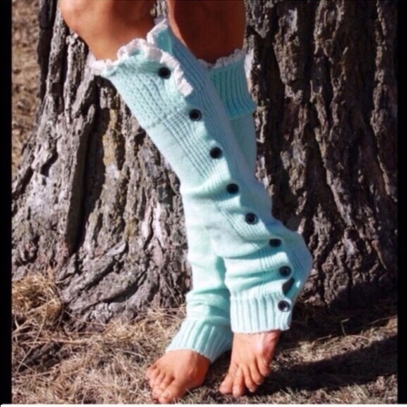 Mint Legwarmers - Picture 3 of 4