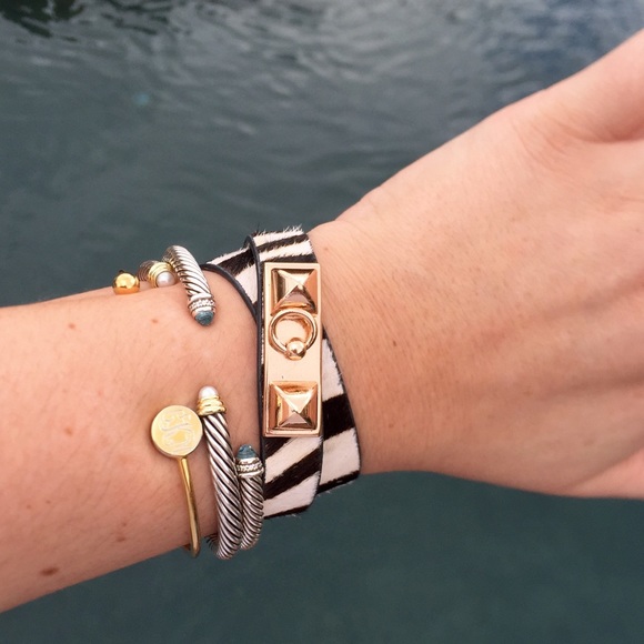 T&J Design zebra wrap bracelet