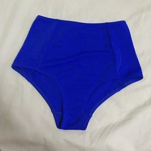High waisted swim suit bottom