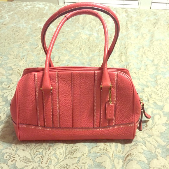 Coach Coral Handbag💕