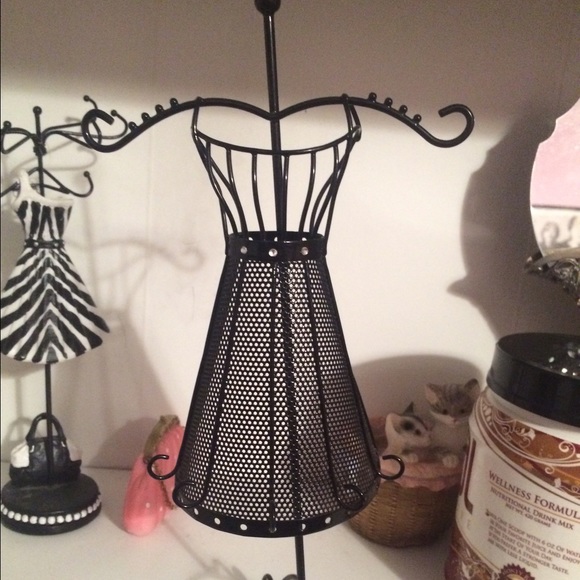 Black Wrought Iron Jewelry holder