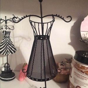Black Wrought Iron Jewelry holder