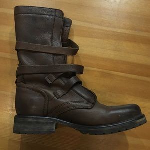 Steve Madden Banddit size 7.5 in brown leather