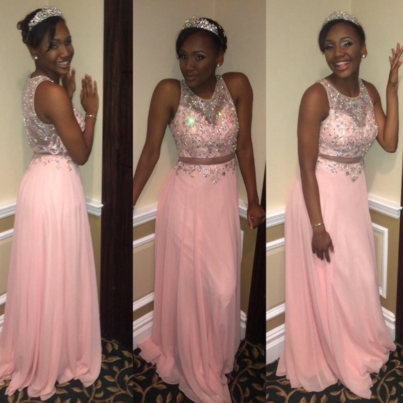 SALE!! Perfect Pink Prom Dress (worn ONCE)