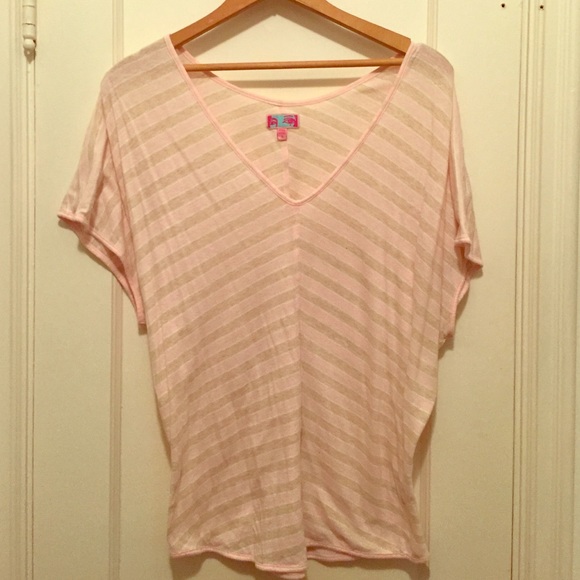 Park Vogel Pink Striped Top