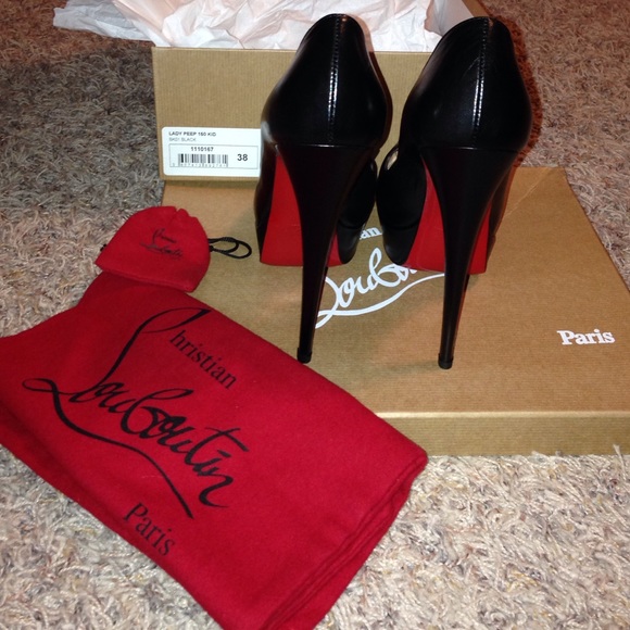 Christian Louboutin lady peep 150 kid - Picture 3 of 5