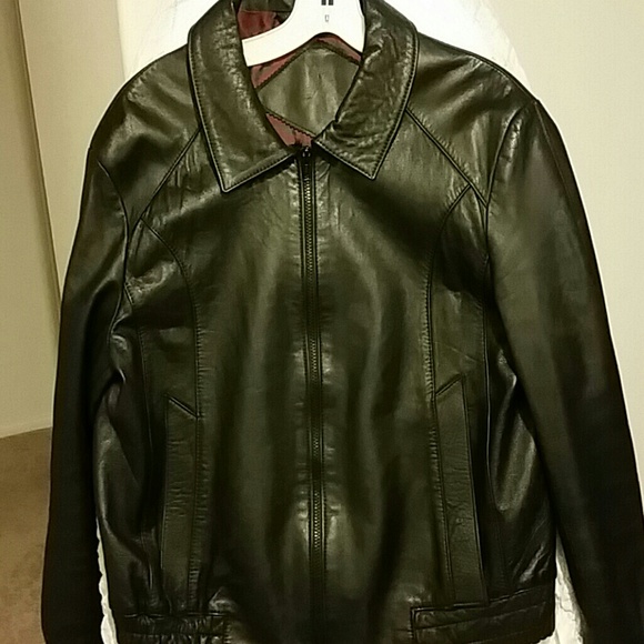 Man s leather jacket