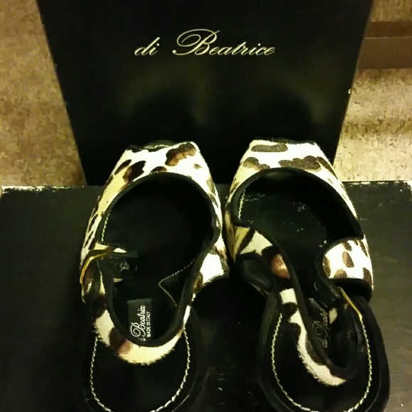 di Beatrice Sling back heel: Cavallo Leopardo - Picture 3 of 4