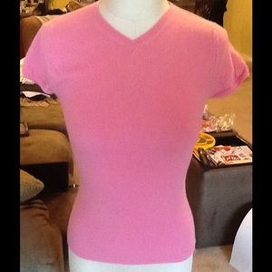 Pink cashmere sweater
