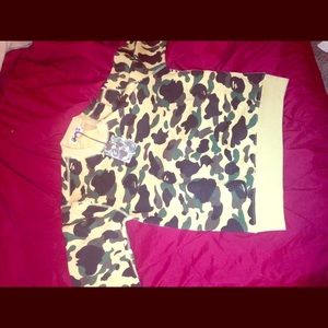 bape camo crewneck size M