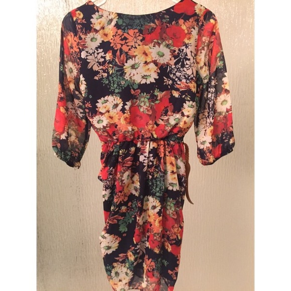 ♦️ Floral Print Dress - Picture 2 of 3