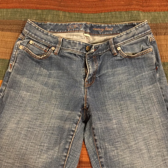 Anne Taylor jeans in great well worn shape 8p