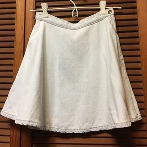 AA Denim Circle Skirt
