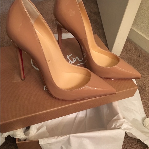Brand New Nude Louboutin so Kate 37 w/ receipt - Picture 2 of 4