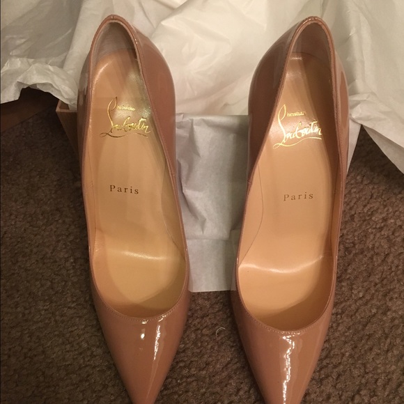 Brand New Nude Louboutin so Kate 37 w/ receipt - Picture 3 of 4