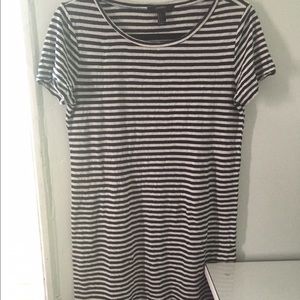 Super soft navy t-shirt dress